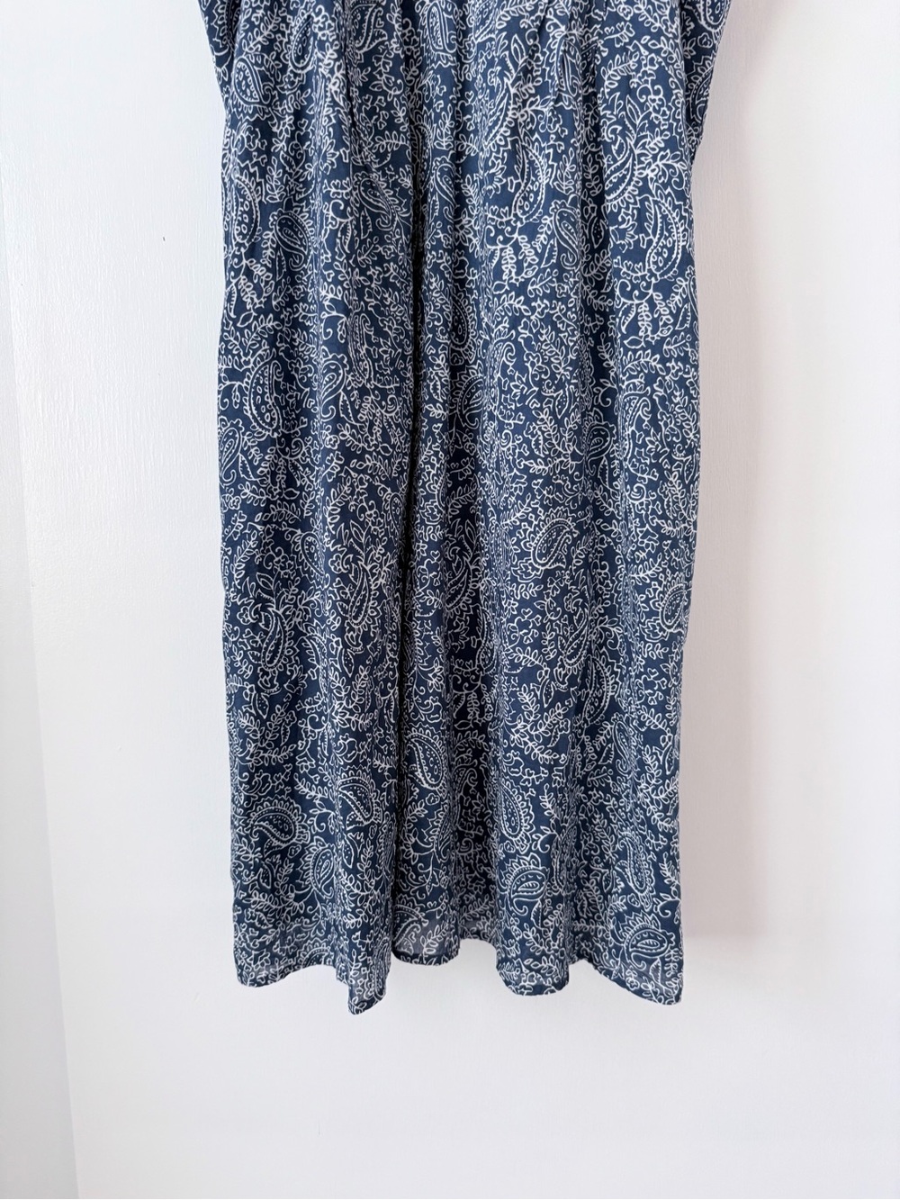 J. Mclaughlin Ottilie Cap Sleeve Paisley Ruffle Dress - Picture 9 of 14